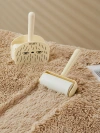 Roller brush bristle remover, widened roller, tear-off paper replaceable core, clothes, bed sheets, cat hair remover, carpet scraping details Picture